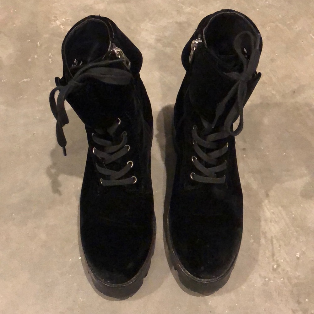 Coach lace up combat boots - Picture 3 of 8